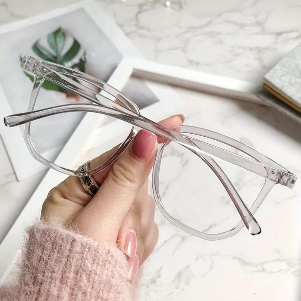 Casual Square Frame Clear Lens Glasses UNISEX, TV Gaming Computer Eyewea…